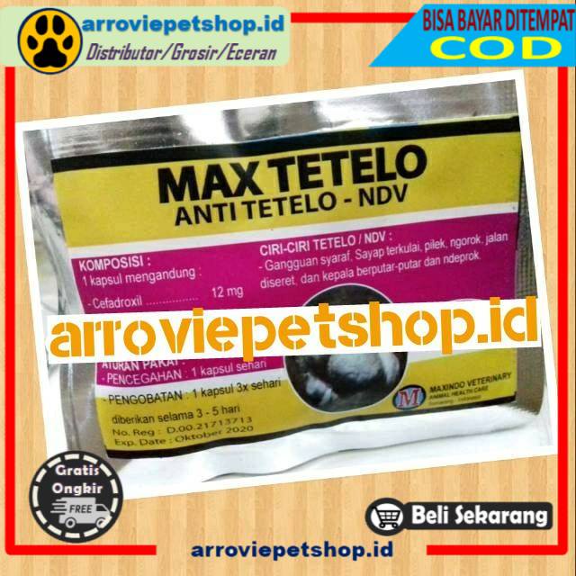 MAX TETELO ANTI TETELO NDV PADA AYAM