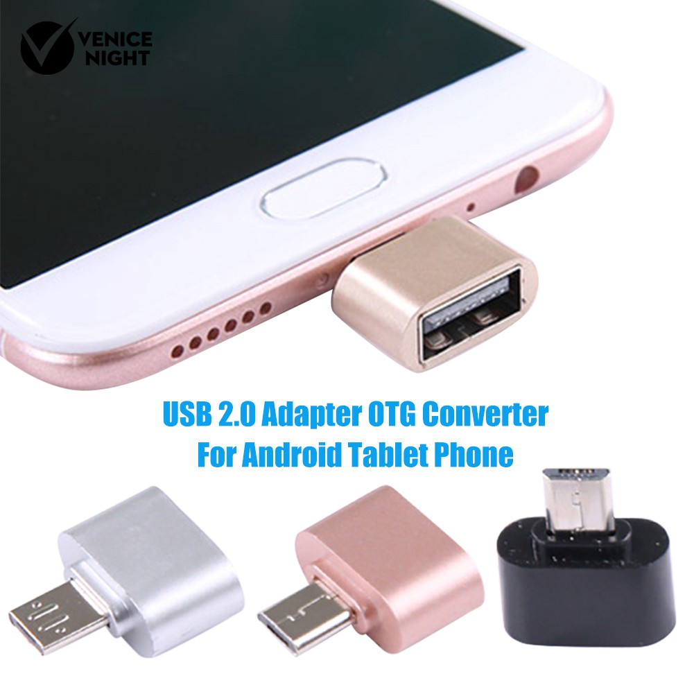 2 Pcs Micro USB ke 2 OTG Android Tablet Phone