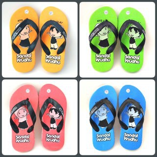 Terlaris Paket 10 pasang/set Sandal Wudhu Anak NUSA RARA sendal wudhu anak