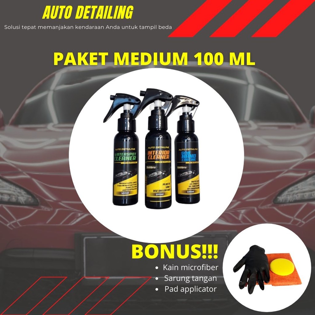 Penghilang Jamur Body dan Kaca - Perawata Body Mobil - Perawatan Interior [BONUS Kain Microfiber]