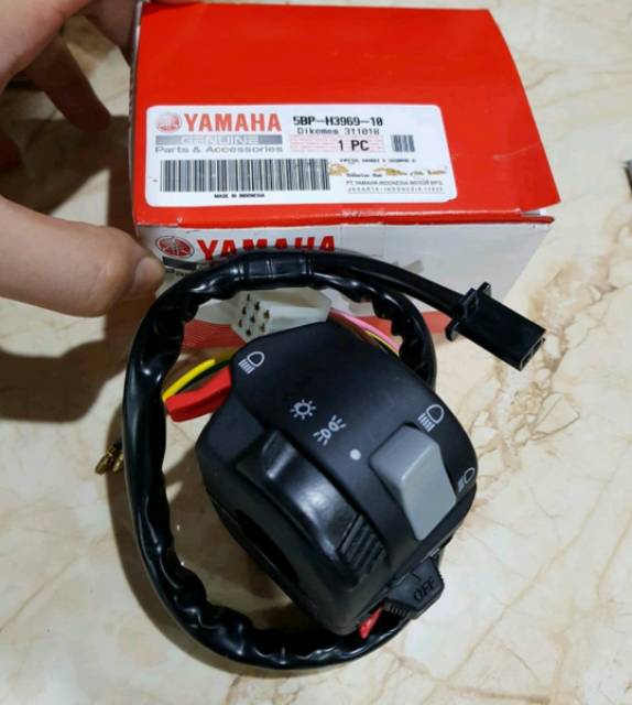 HOLDER SAKLAR KIRI SCORPIO ASLI ORI YAMAHA 5BP H3969 10