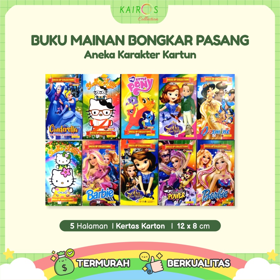 BP Buku Mainan Anak Bongkar Pasang