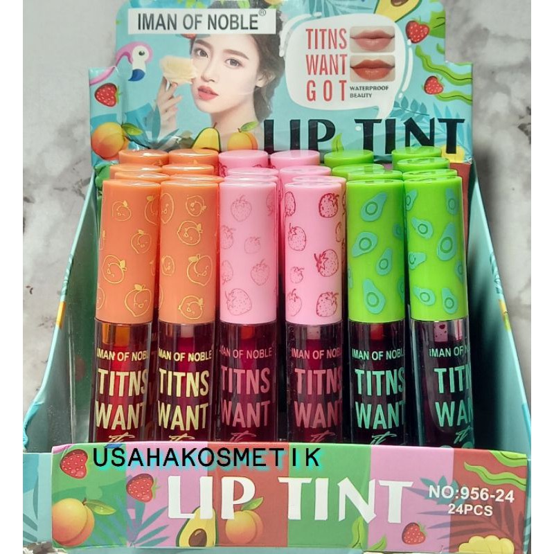 PERBOX LIP TINT THAILAND IMAN OF NOBLE HARUM FRUIT NO.956-24