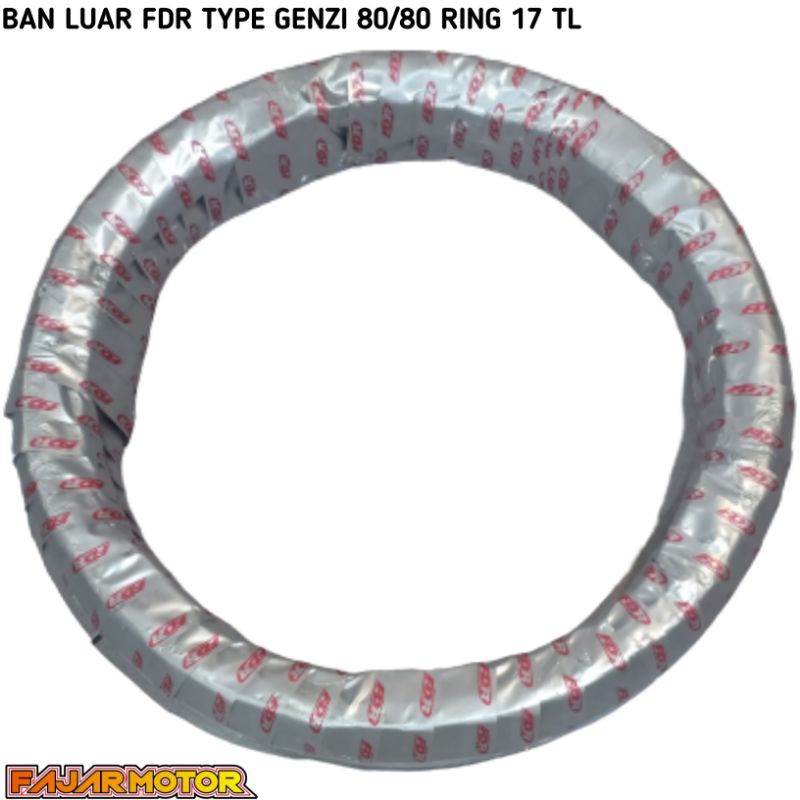 FDR BAN LUAR TYPE GENZI GENZIPRO 80/80-17 TUBELESS