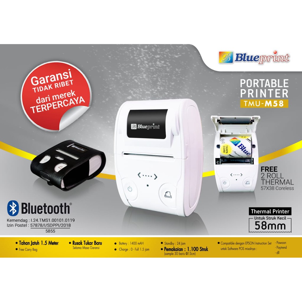 blueprint bluetooth printer