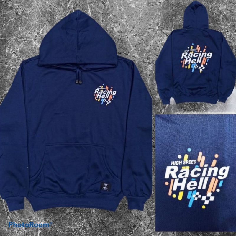 JAKET SWEATER RACING HELL | RACING HELL HODIE | JAKET SWEATER PRIA DAN WANITA
