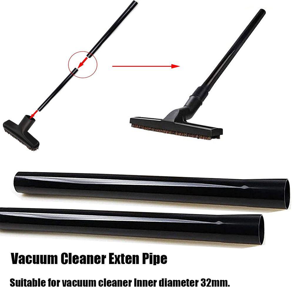 Solighter Tabung Ekstensi Vacuum Cleaner Tabung Hitam Extension Pipa Sambung Plastik Universal