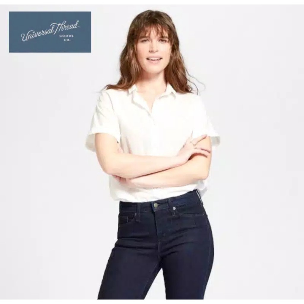 UNIVERSAL THREAD SHIRT, Kemeja Wanita