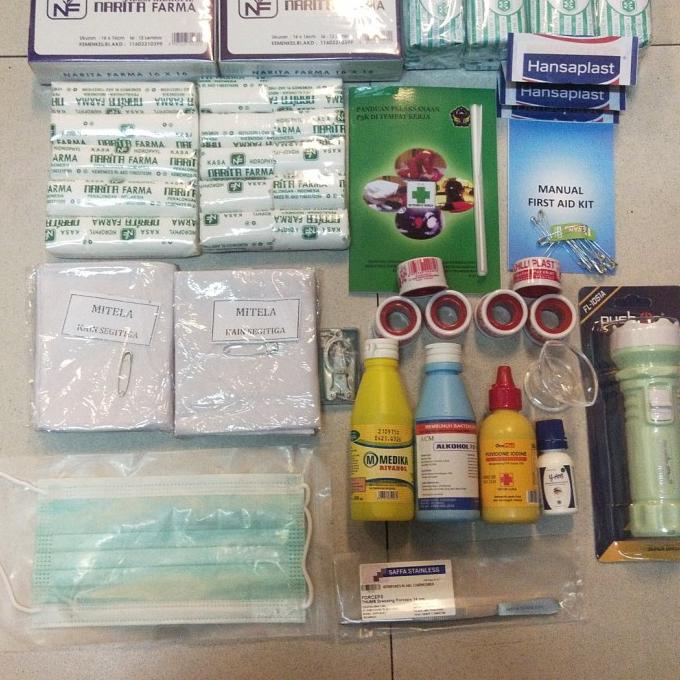 isi obat p3k /paket isi obat p3k Lengkap