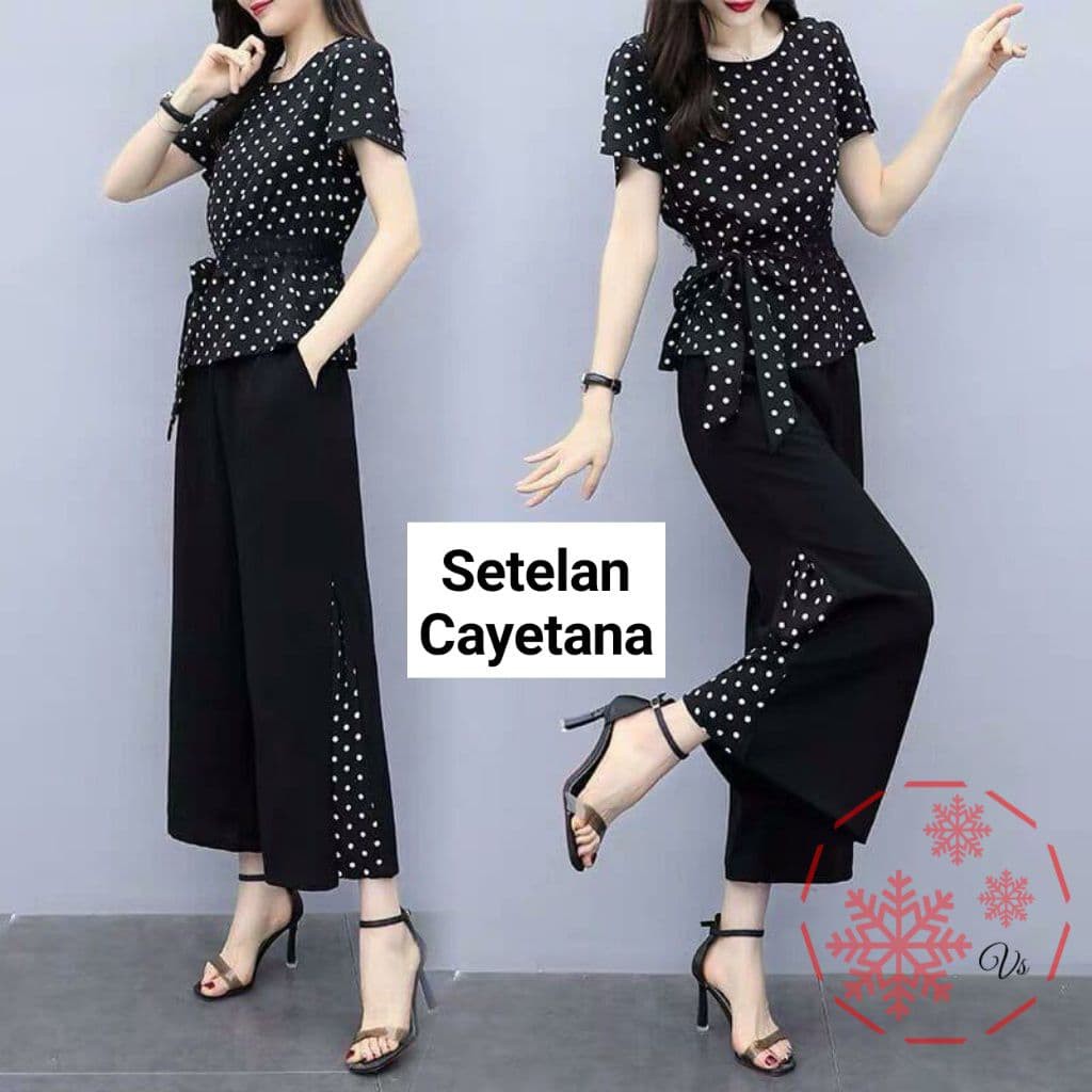 ESME- Stelan Cayetana/COD/ Stelan Kulot Wanita Modis/ Stelan Kulot Wanita KOREA/ Stelan Kulot Wanita