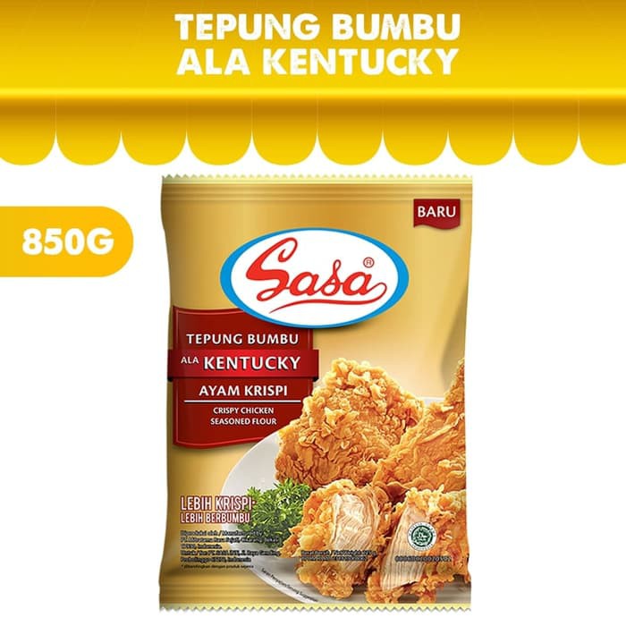 

SASA TEPUNG BUMBU ALA KENTUCKY 850GR