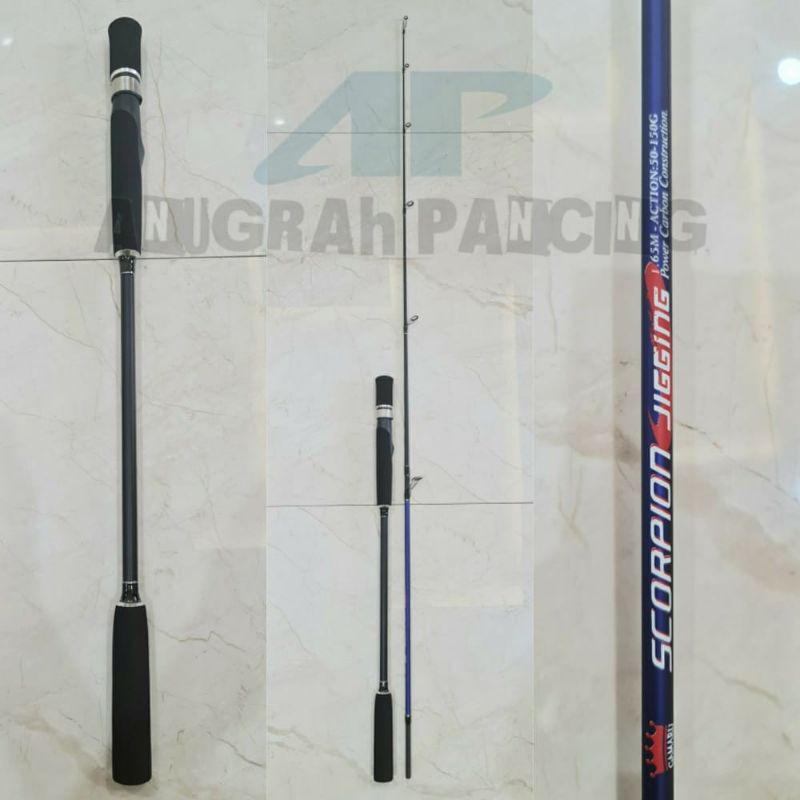 JORAN PANCING GAMARU SCORPION JIGGING 165 CARBON SOLID