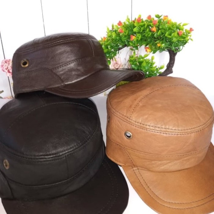 Topi Kulit Topi Model Komando Topi Garut