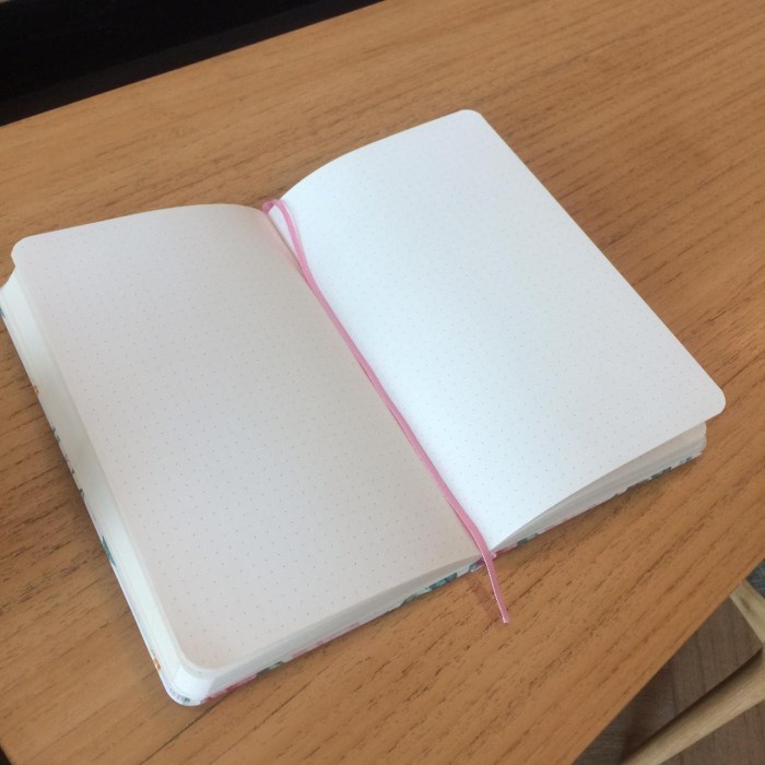 

Flamingo Bullet Journal Dotted 192 Halaman 079