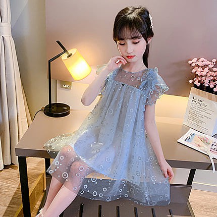 Dress Anak Perempuan Amanda Glitter PINK/BLUE