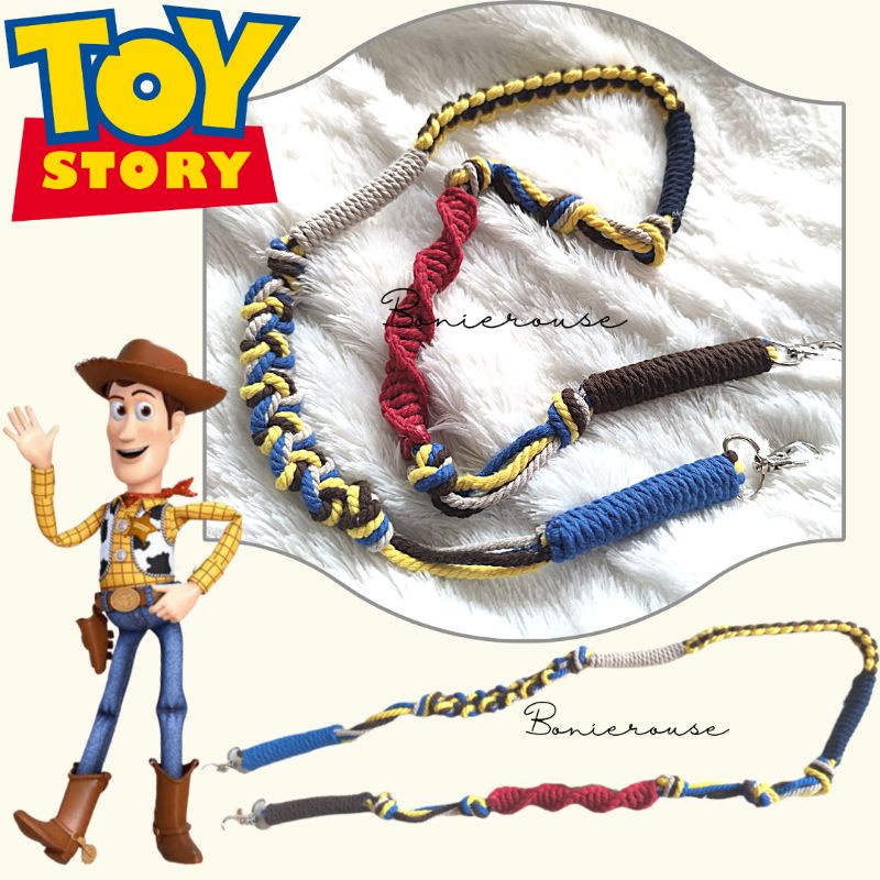 Strap Bag Macrame Tali Tas Toy Story/Monster Inc