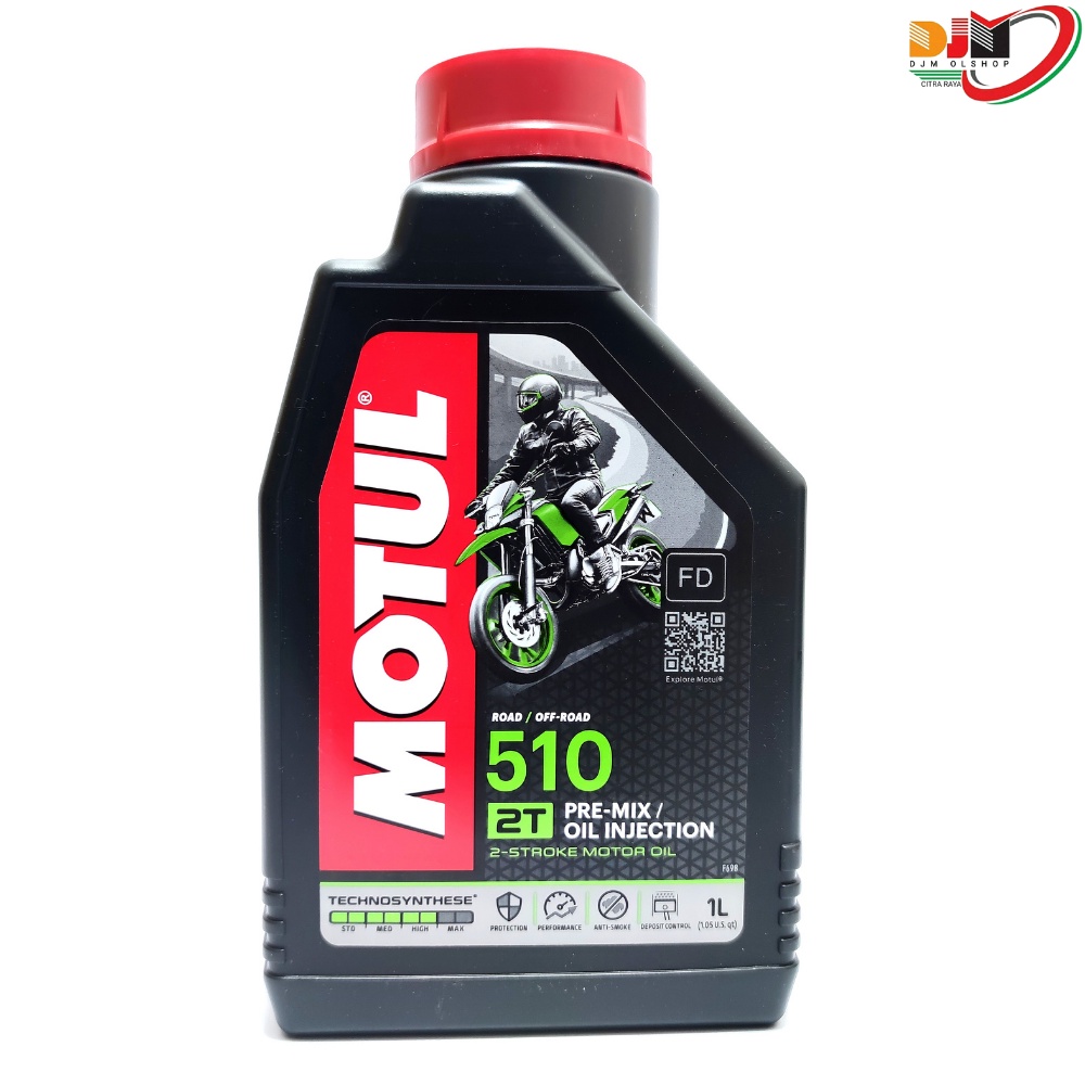 MOTUL Oil Motor 2T 510 API TC ISO L EGD JASO FD 1L Oil Samping