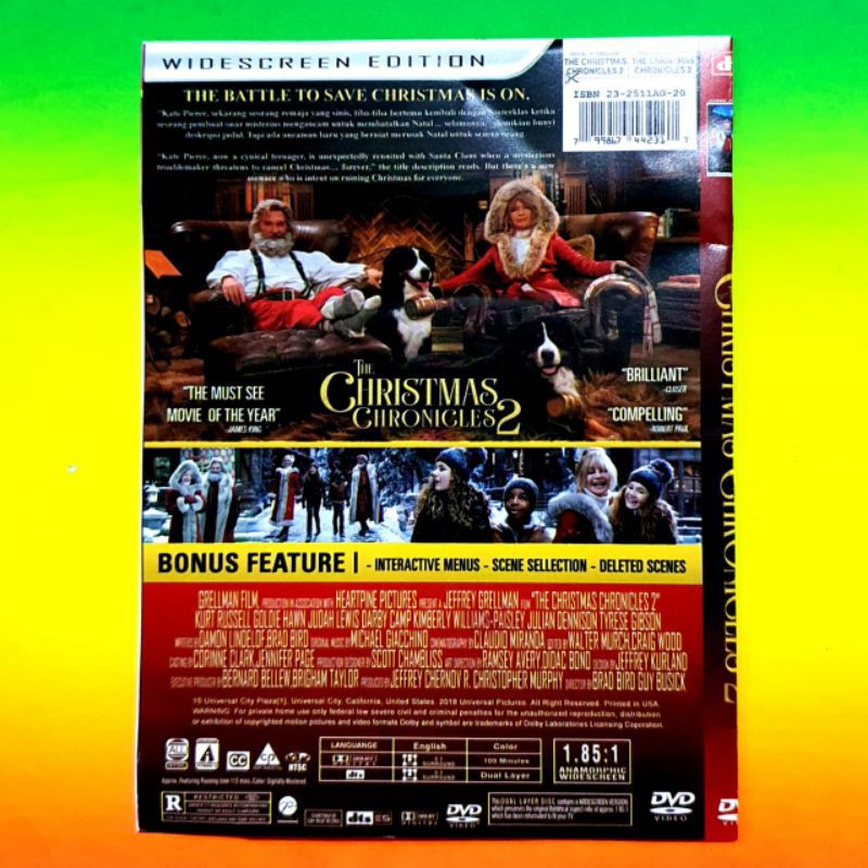 Kaset Video Film Terbaru Christmas Chronicles 2 Shopee Indonesia