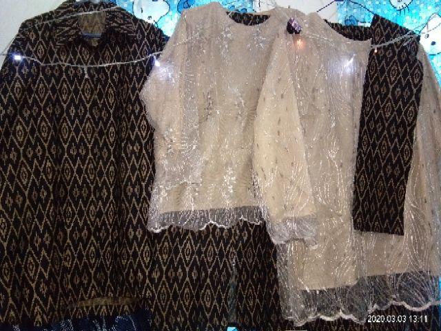 Maura Couple - Sania Ruffle Batik Couple Ori Ndoro Jowi Dnt Garansi Termurah Shopee Kebaya Wisuda