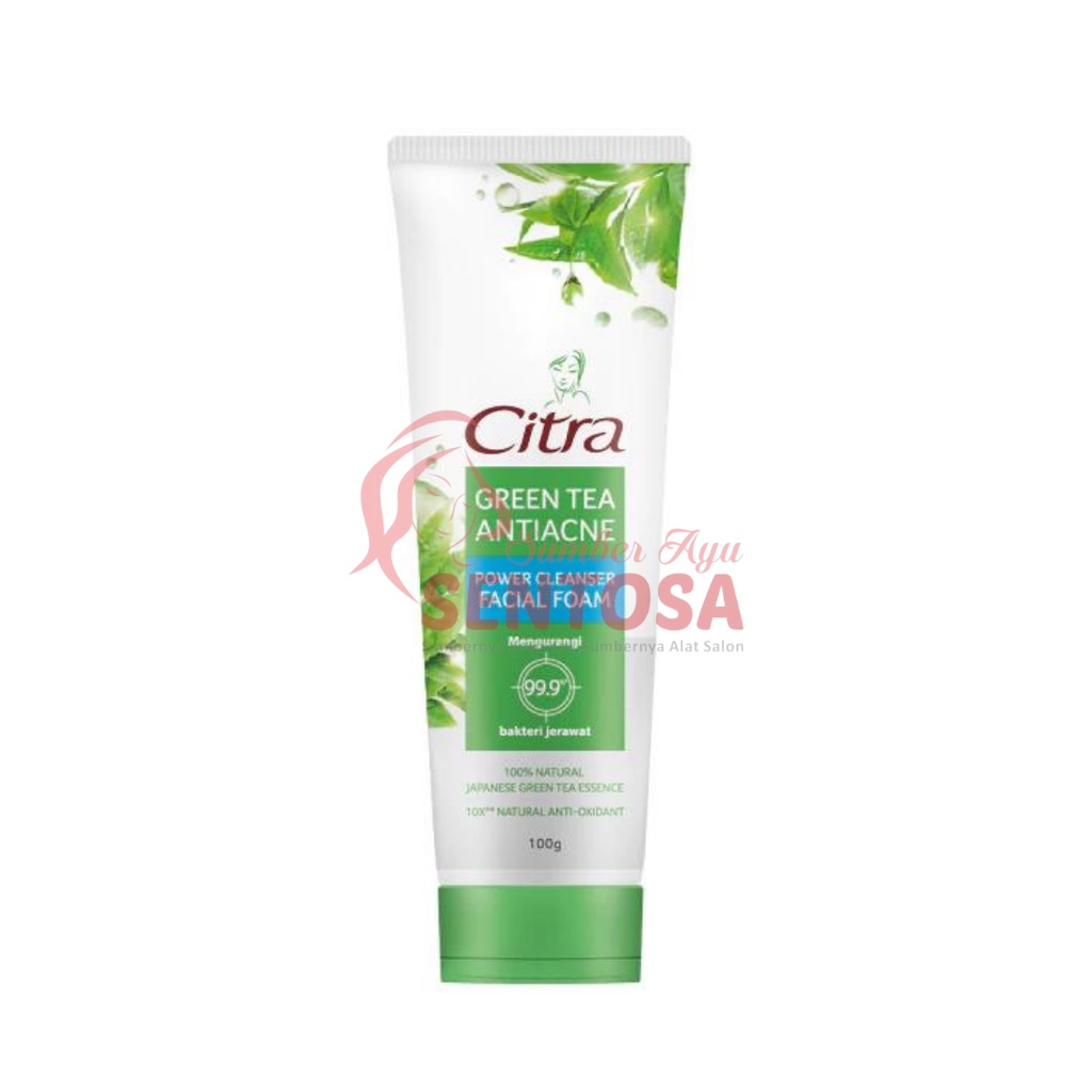 CITRA GREEN TEA ANTIACNE POWER CLEANSER FACIAL FOAM 100 GR