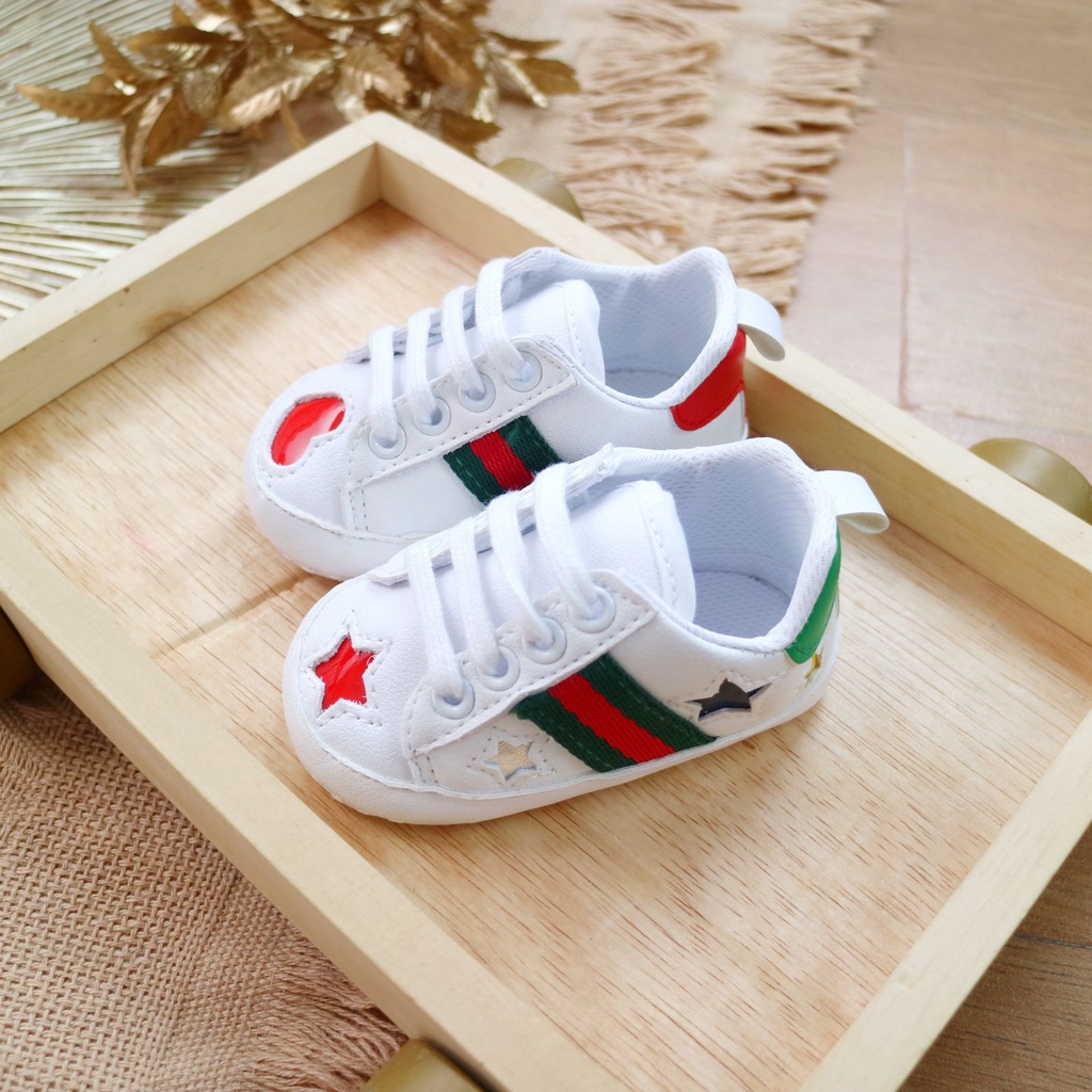 LIU11 Sepatu Bayi Anak anti slip/Baby Prewalker Shoes Belajar Jalan Bayi Pergi Jalan Fashion Casual