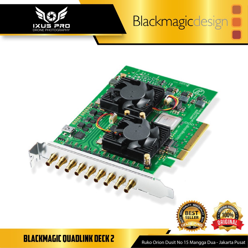 Blackmagic Design DeckLink Quad 2 8-Channel 3G-SDI Capture & Playback Card