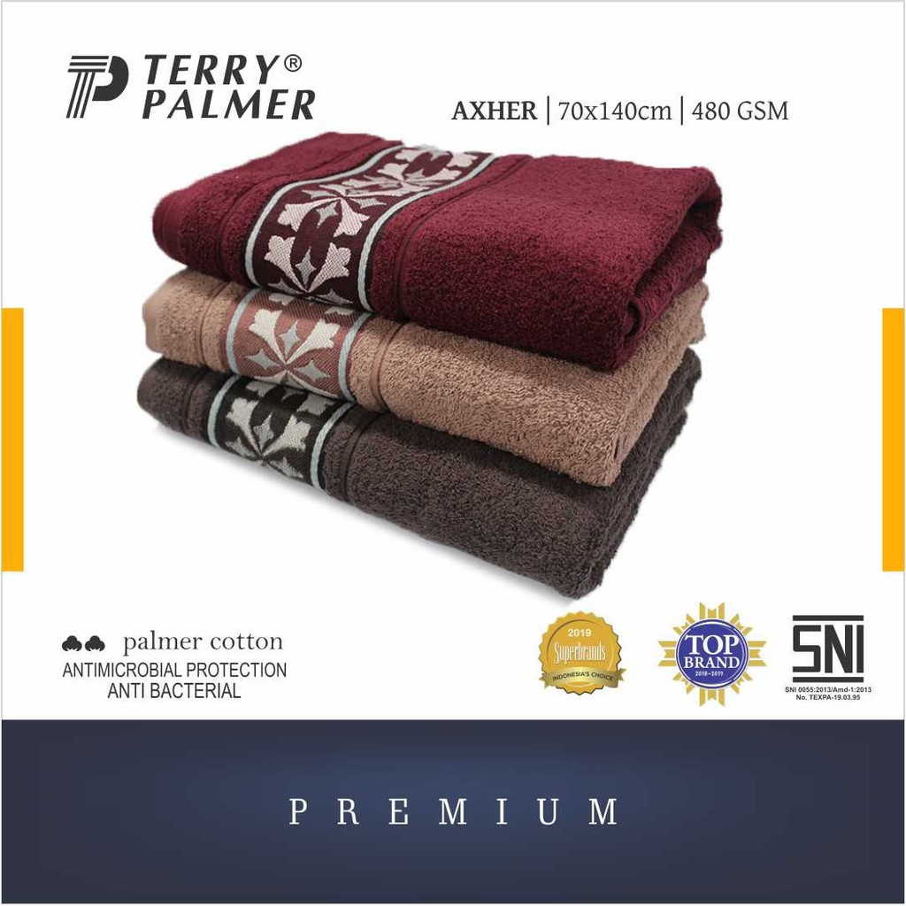 Terry Palmer Handuk Premium Motif H-TPPRM70X140