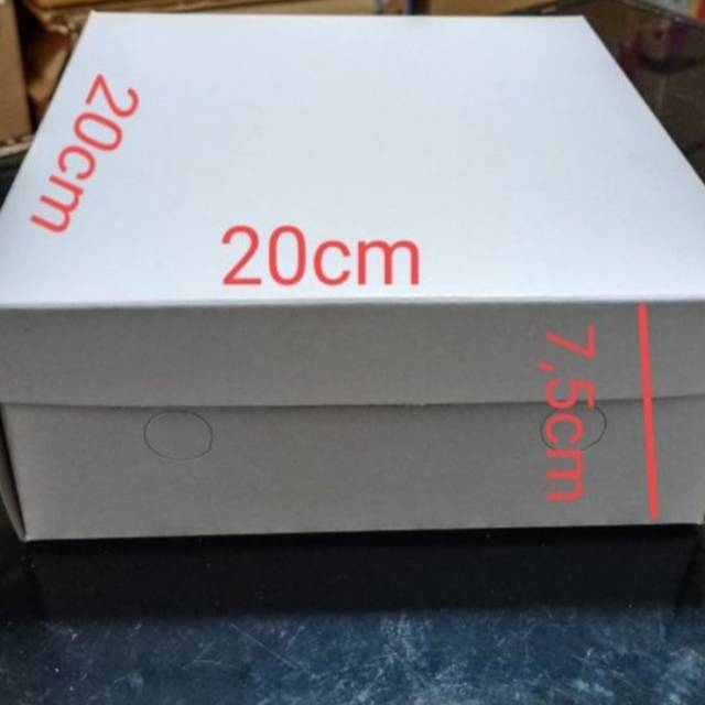 

Dus nasi kotak 20x20 cm