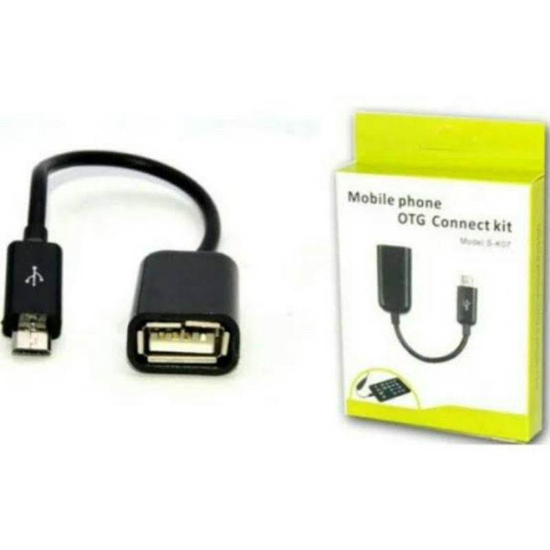 KABEL DATA OTG MICRO USB/V8 ADAPTOR USB 2.0