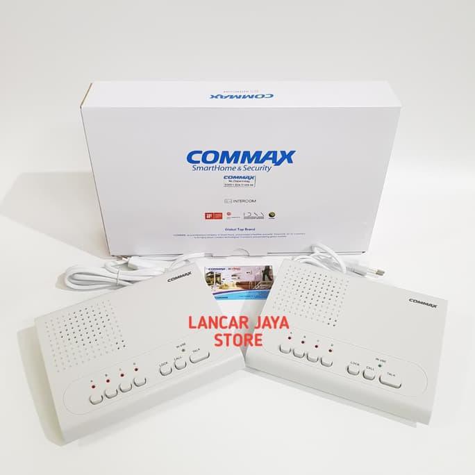 Intercom Wireless Commax WI-4C White (Sepasang)