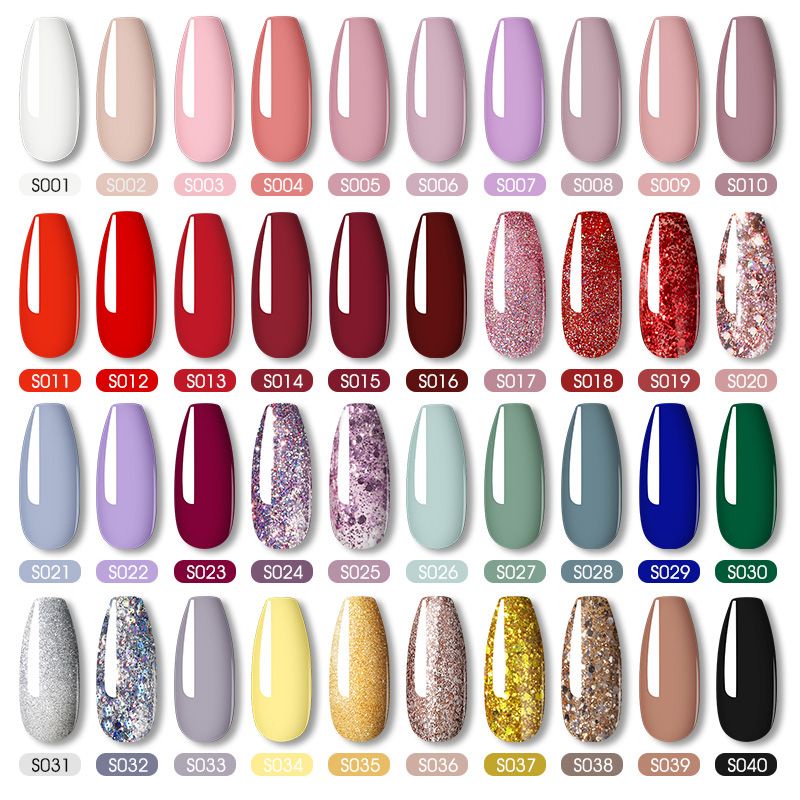 (S1-40) ROSALIND Gel Nail Polish UV Led Nail Art / Kutek / Cat Kuku