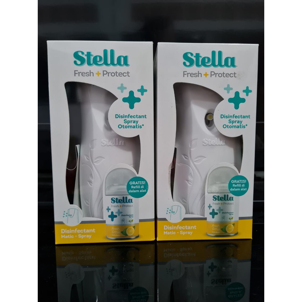 Dispenser Pengharum Ruangan Otomatis Alat Stella Matic + Refil