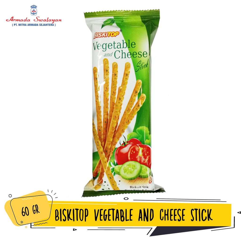 

Biskitop Vegetable and Cheese Stick 60g