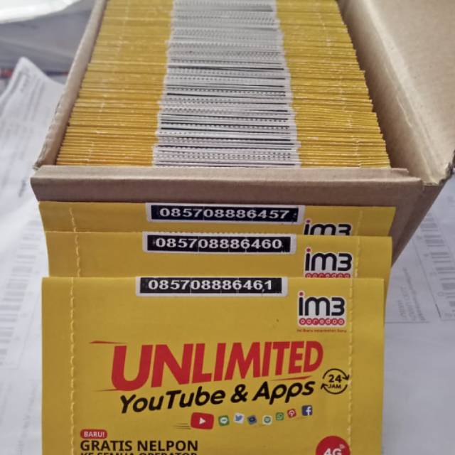 KARTU PERDANA INDOSAT OOREDOO IM3 ZERO (PULSA 0k)