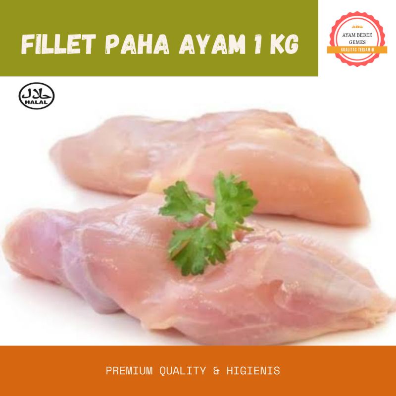 

Daging Ayam Paha Fillet Boneless Tanpa Kulit
