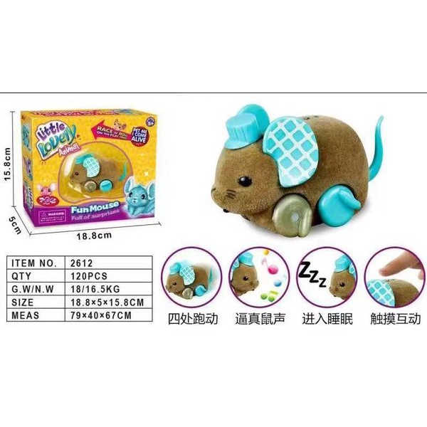 LITTLE LOVELY MOUSE 2612 / MAINAN ANAK