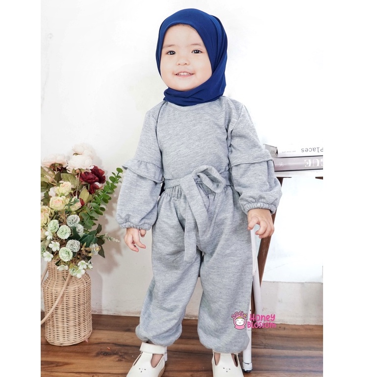 Alika Series Vol.3 One Set Anak Perempuan / Baju Muslim Anak / Baju Muslim Anak Perempuan 1-5 Thn Babyterry Premium