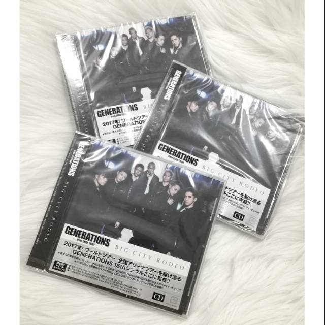 Generations from exile tribe big city rodeo album - sealed