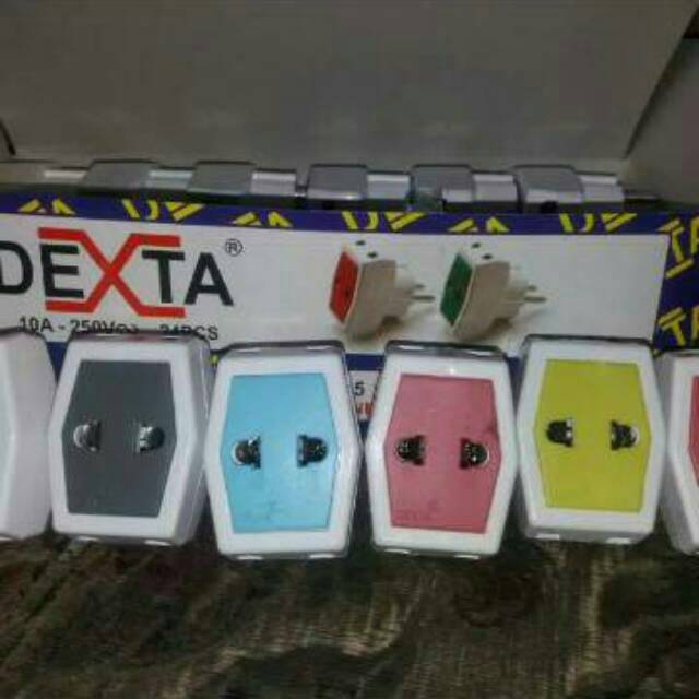 Steker T Multi Dexta - Colokan 3