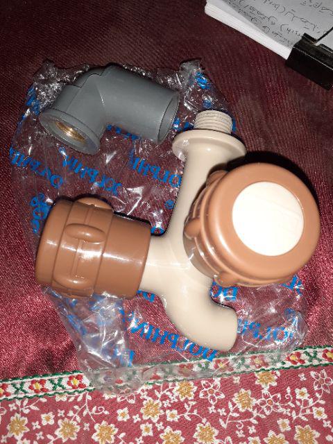 Kdd Kuningan 1/2 Inc - Knee Drat Dalam - Faucet Elbow Metal