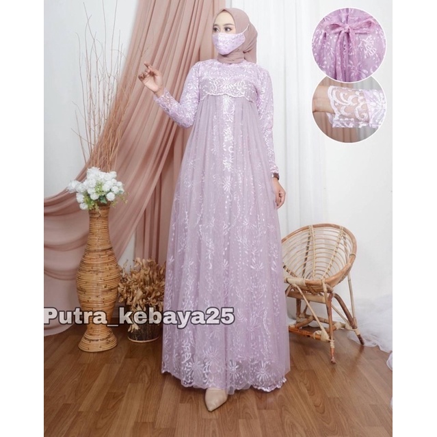 GAMIS BRUKAT SABANA TUTU / GAMIS TILE SABANA TUTU / GAMIS TILE MIX CERUTI / GAMIS MAXI PESTA / GAMIS
