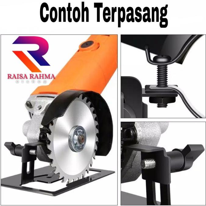 Holder Stand Gerinda Dudukan Gerinda Tangan Circular Saw Plus Cover