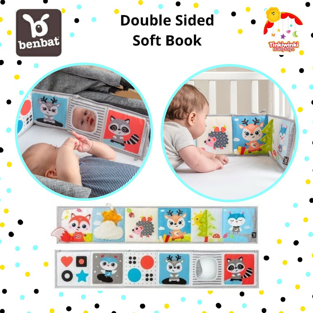 Benbat double sided soft book