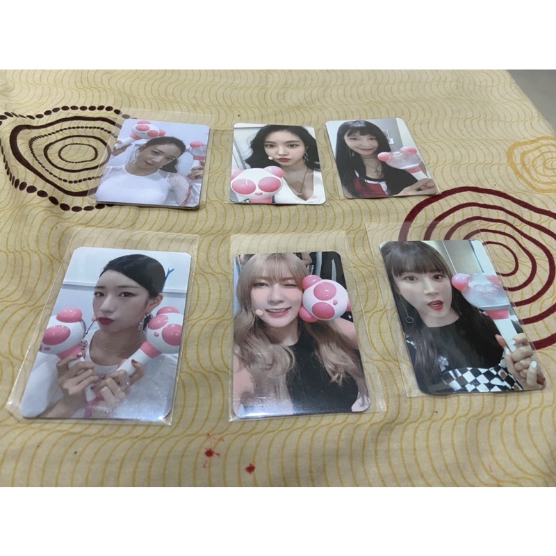 APINK PANDA BONG VER2 OFFICIAL PHOTOCARD CHORONG BOMI EUNJI NAEUN NAMJOO HAYOUNG