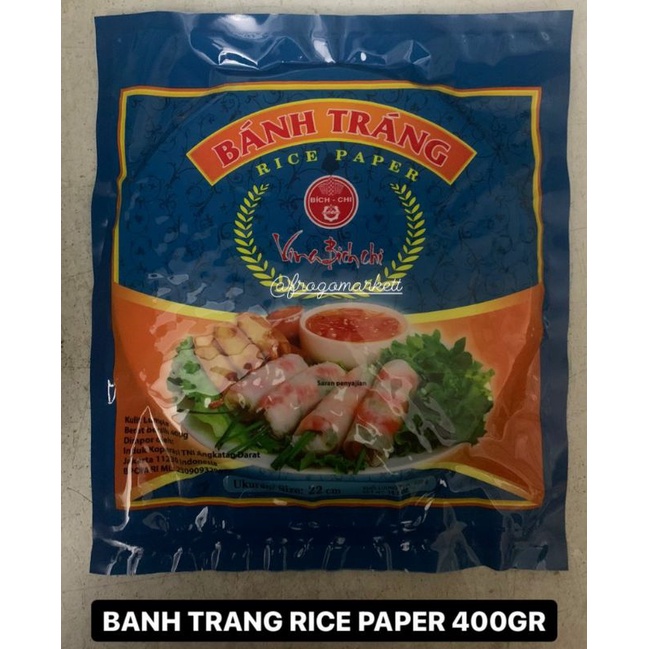 Banh Trang Rice Paper Kulit Lumpia Vietnam 400gr
