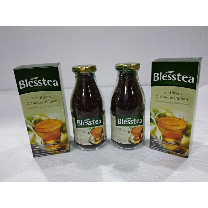 

Blesstea Teh Hitam Ortodox BOTOL 110 GR ORIGINAL 100% - tth1522