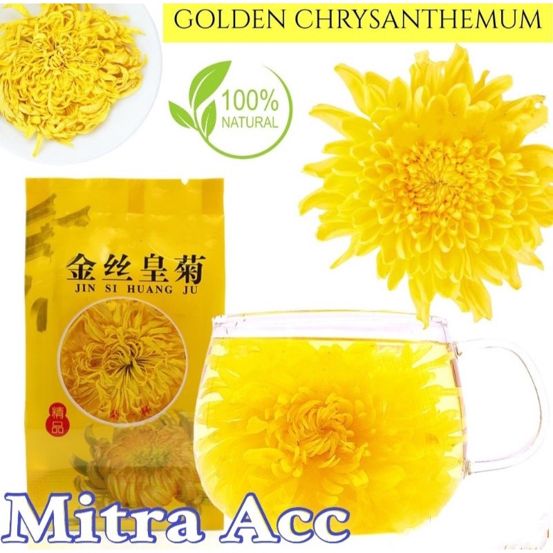 Teh Bunga Krisan Emas / dried golden chrysanthemum tea