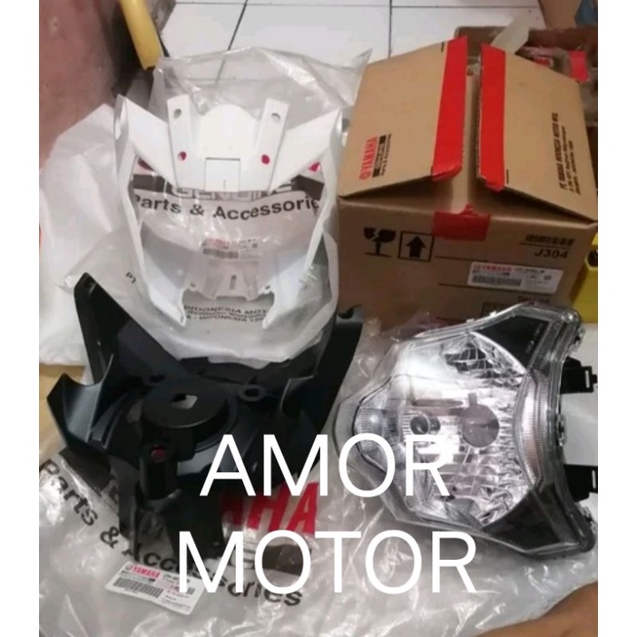 BATOK + LAMPU DEPAN 1SET YAMAHA VIXION NEW NVA ORIGINAL
