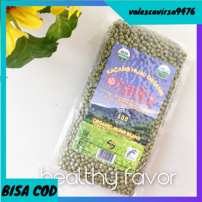 

⭐BISA COD⭐ Kacang Hijau Organik Hariku 500 gr (Organic Mung Bean)