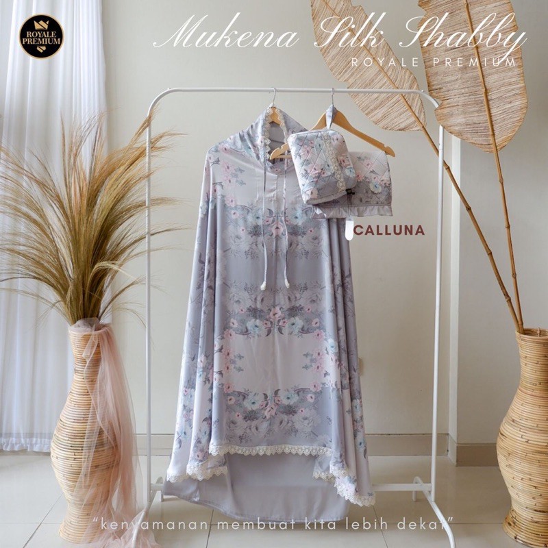 Mukena Silk Shabby Royale Premium - Calluna